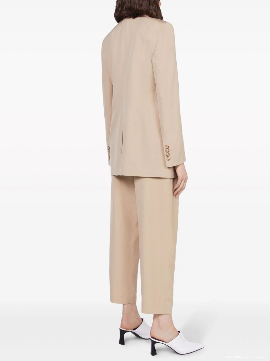Cheap Stella Women tailored McCartney trousers pleated 0702